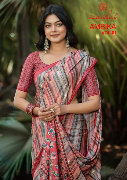 Ambika Vol 1 Kashvi Creation Sarees Manufacturer