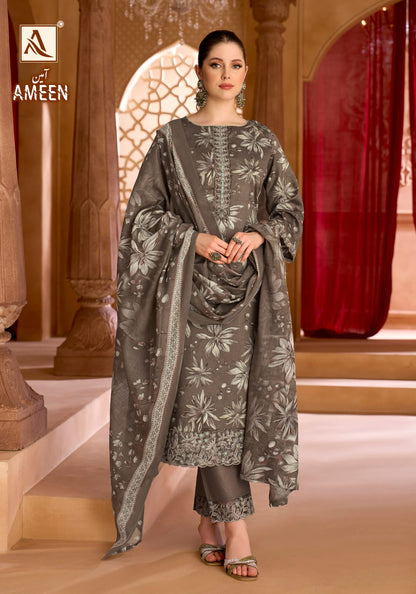 Ameen Alok Zam Cotton Karachi Salwar Suits Manufacturer Ahmedabad