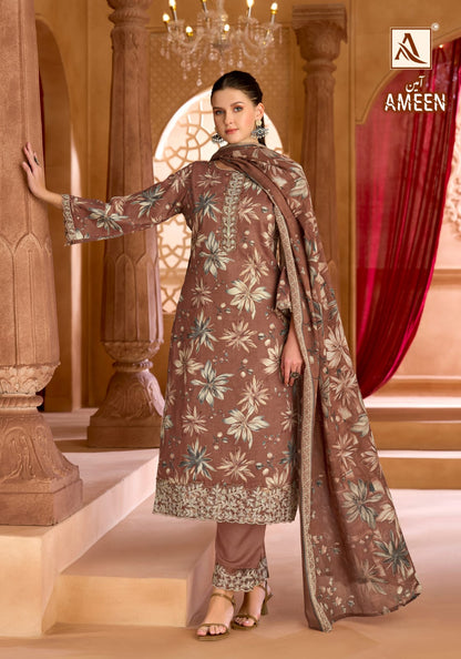 Ameen Alok Zam Cotton Karachi Salwar Suits Manufacturer Ahmedabad