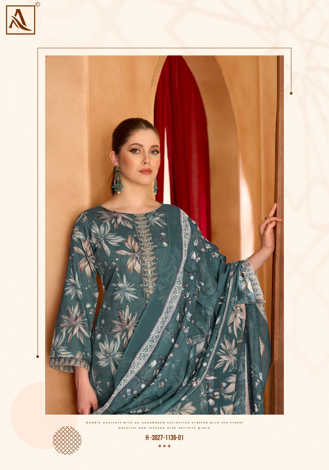 Ameen Alok Zam Cotton Karachi Salwar Suits Manufacturer Ahmedabad