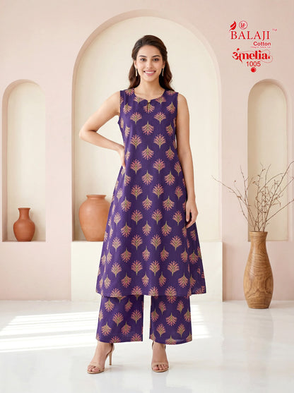 Amelia Balaji Cotton Co Ord Set Supplier India