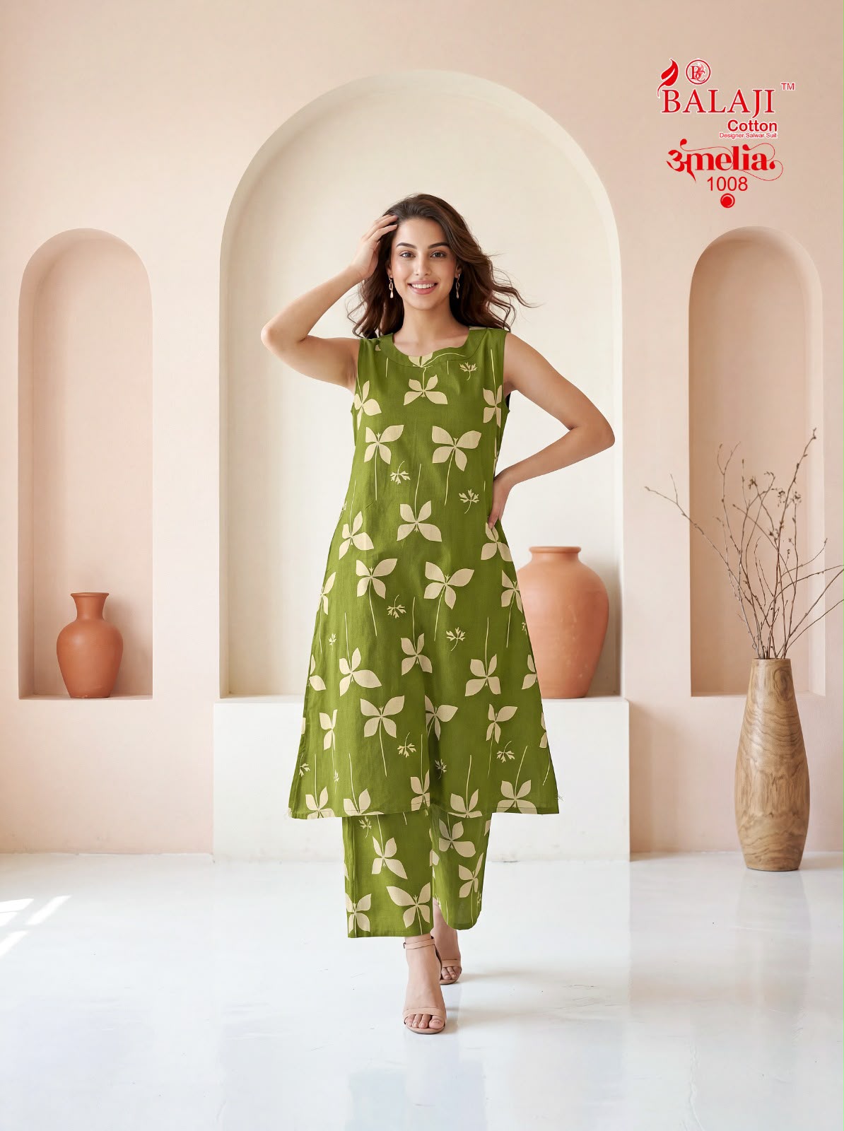 Amelia Balaji Cotton Co Ord Set Supplier India