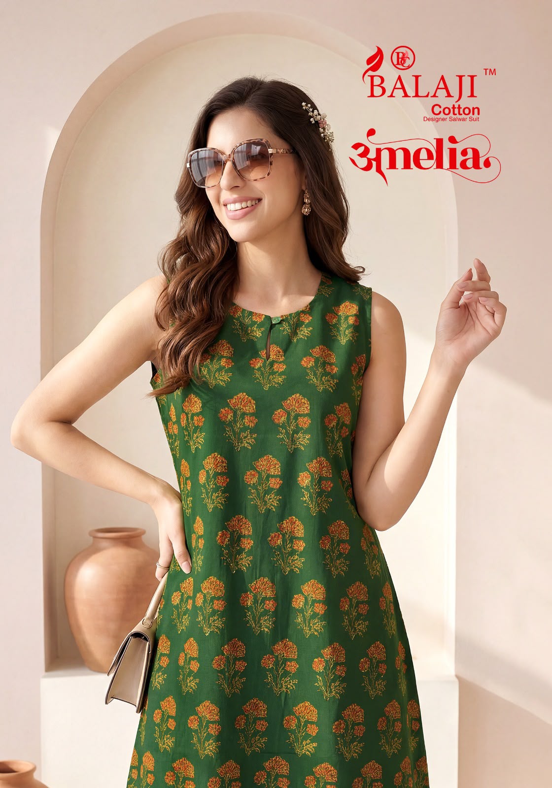 Amelia Balaji Cotton Co Ord Set Supplier India