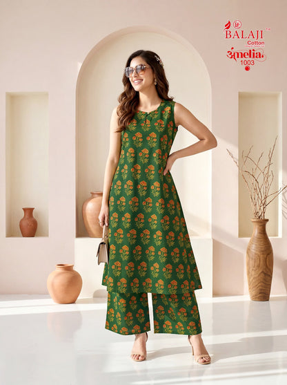 Amelia Balaji Cotton Co Ord Set Supplier India
