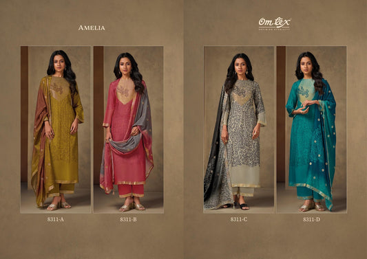 Amelia 8311 Omtex Pant Style Suits Supplier