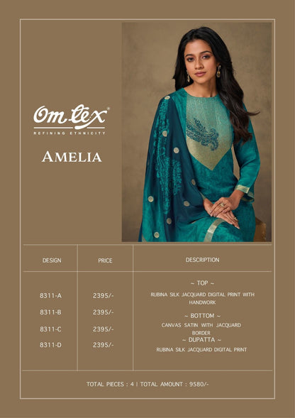 Amelia 8311 Omtex Pant Style Suits Supplier