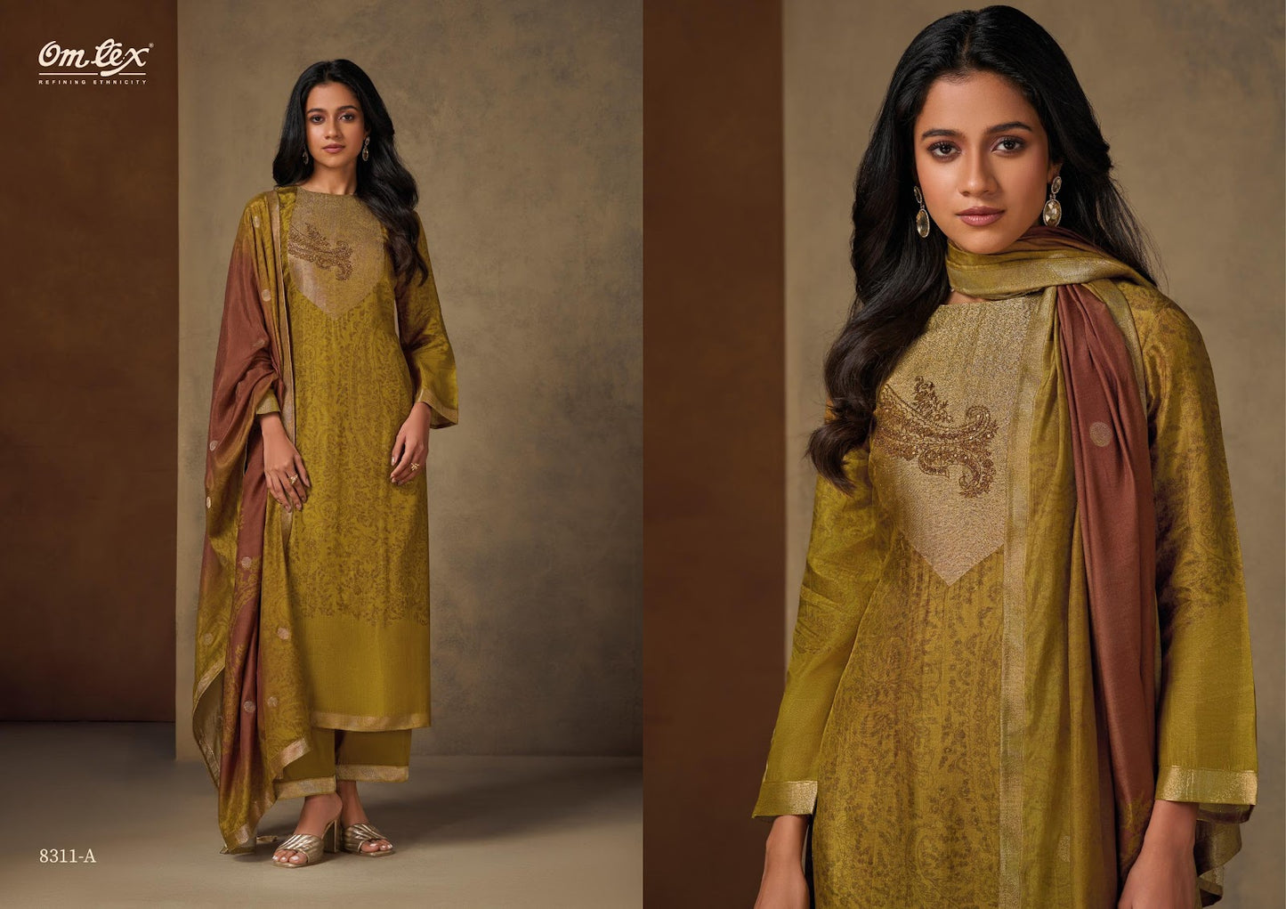 Amelia 8311 Omtex Pant Style Suits Supplier