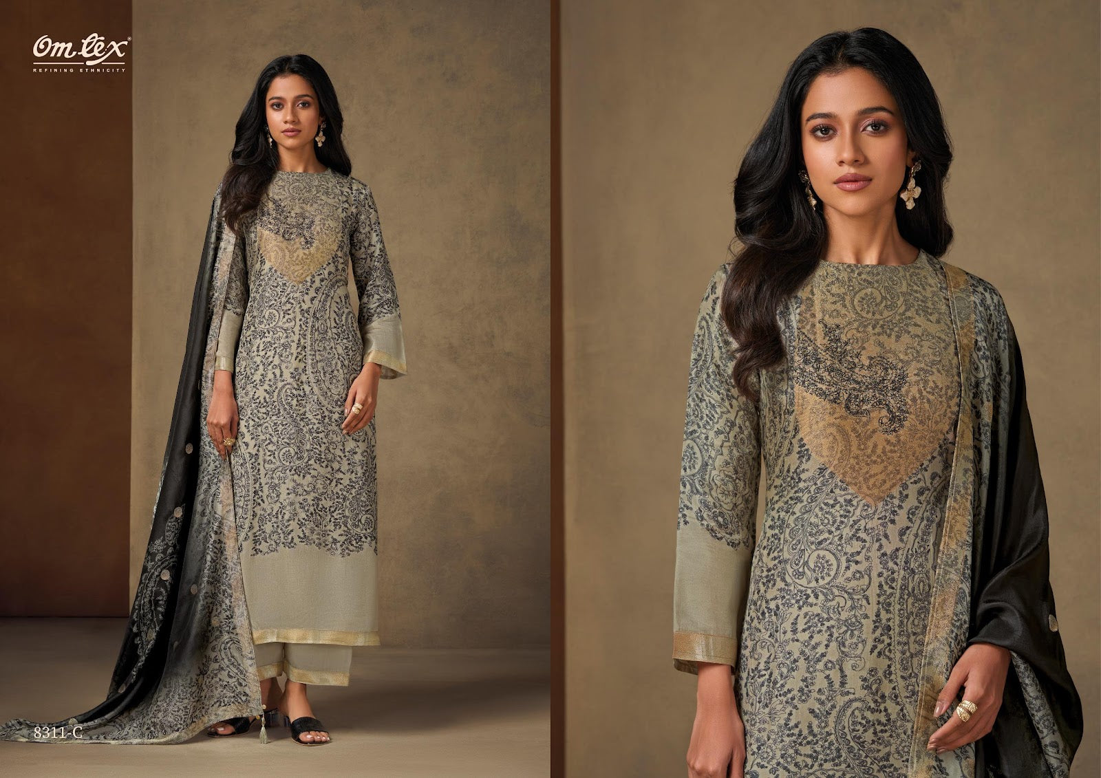 Amelia 8311 Omtex Pant Style Suits Supplier