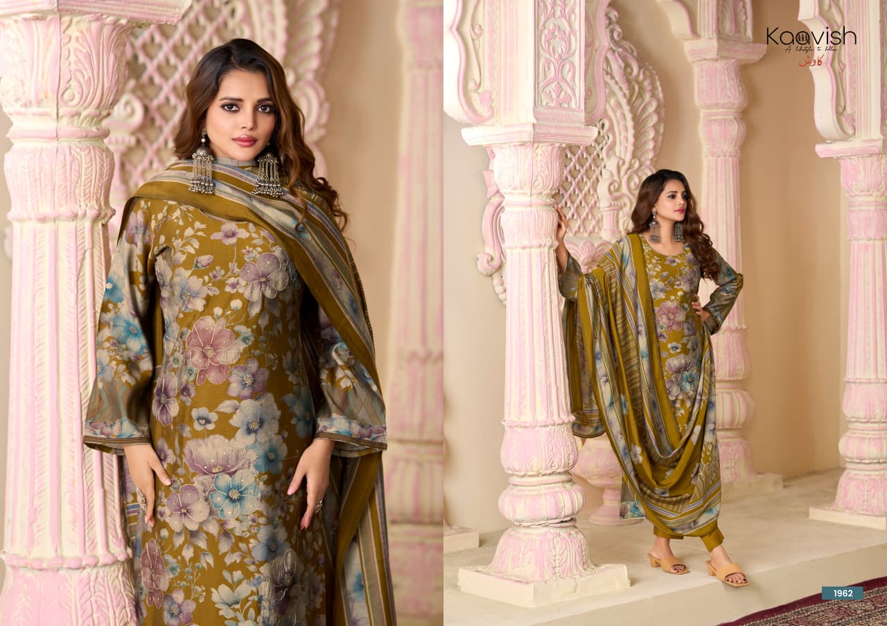 Ameliya Kaavish Pure Silk Pant Style Suits Wholesale