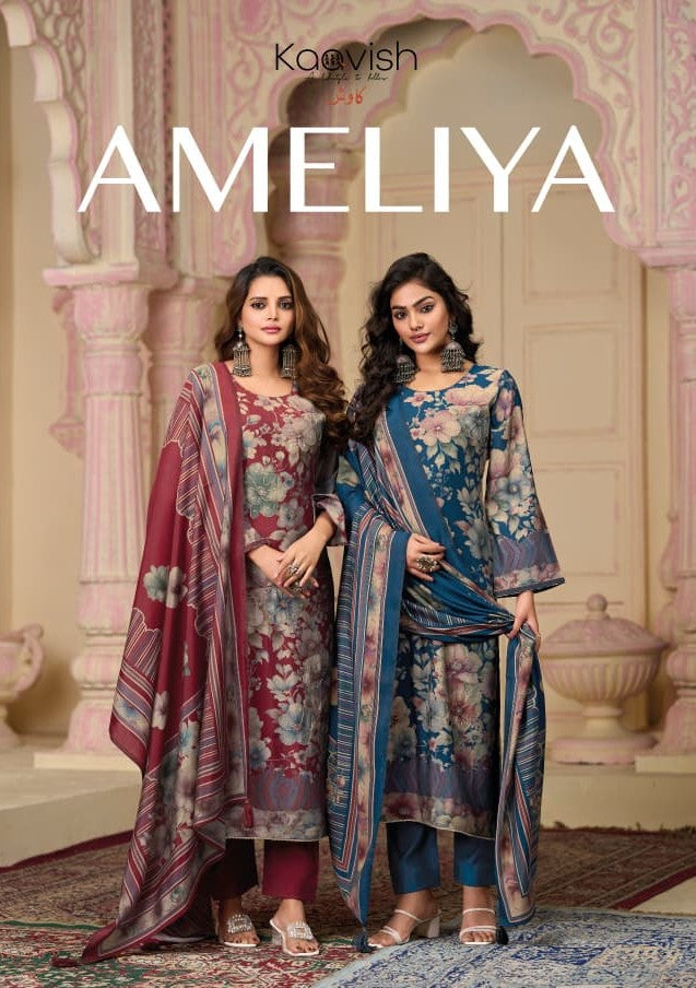 Ameliya Kaavish Pure Silk Pant Style Suits Wholesale