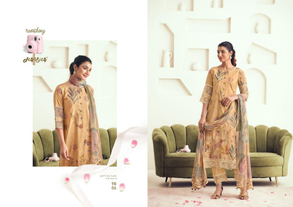 Amera Jay Vijay Pure Cotton Pant Style Suits Wholesale Price