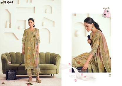 Amera Jay Vijay Pure Cotton Pant Style Suits Wholesale Price