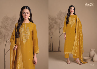 Amira Omtex Rubina Silk Salwar Suits Wholesale