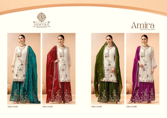 Amira Radhika Fashion Sumyra Fendy Karachi Salwar Suits Manufacturer Ahmedabad