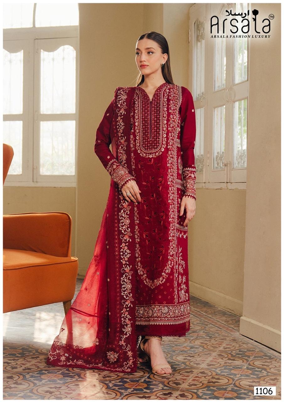 Amira Vol 11 Arsala Fashion Lawn Cotton Karachi Salwar Suits Supplier
