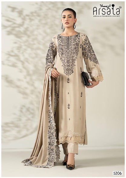 Amira Vol 12 Arsala Fashion Lawn Cotton Karachi Salwar Suits Exporter India