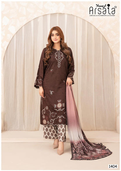 Amira Vol 14 Arsala Fashion Lawn Cotton Karachi Salwar Suits Wholesale Rate
