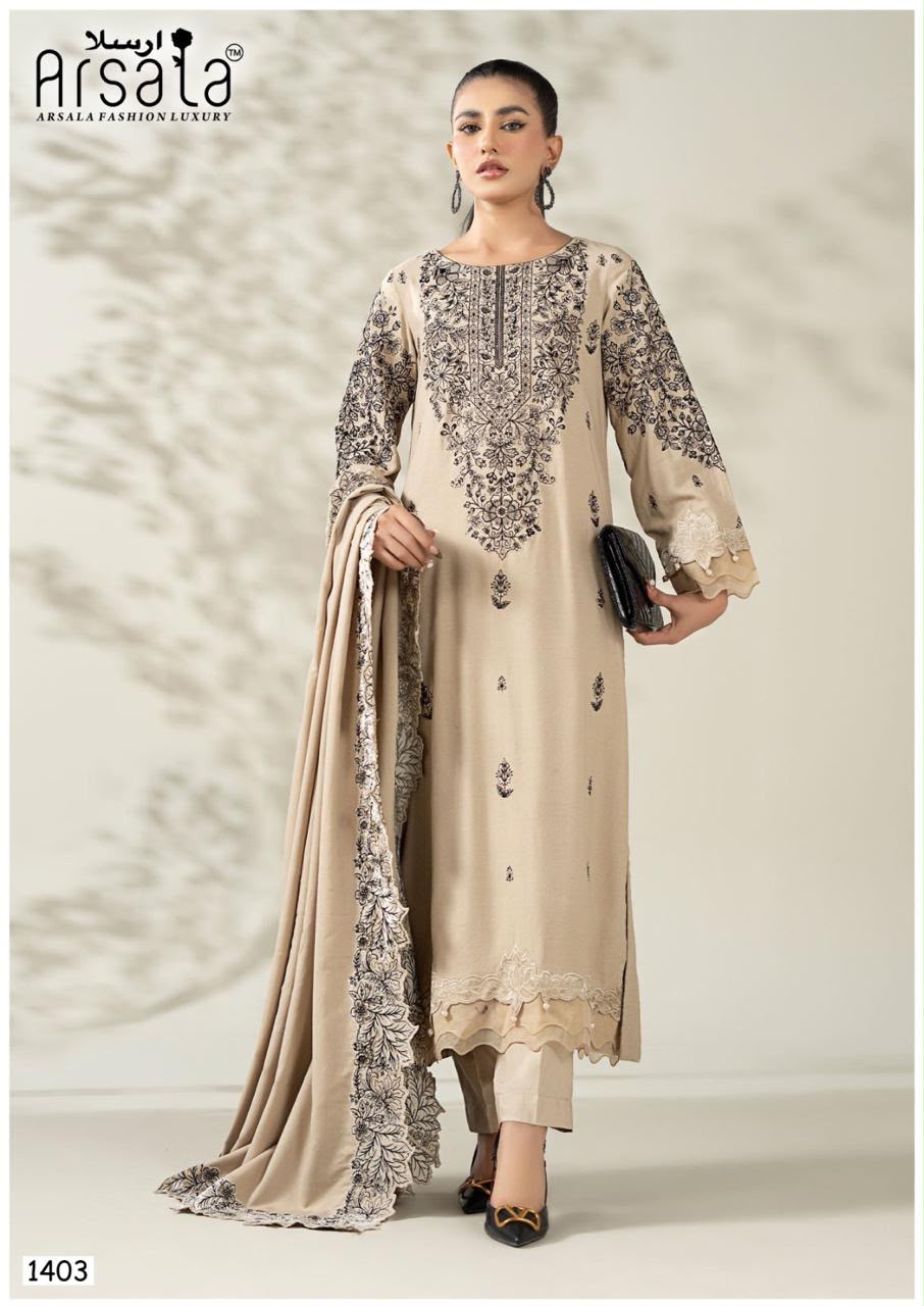Amira Vol 14 Arsala Fashion Lawn Cotton Karachi Salwar Suits Wholesale Rate