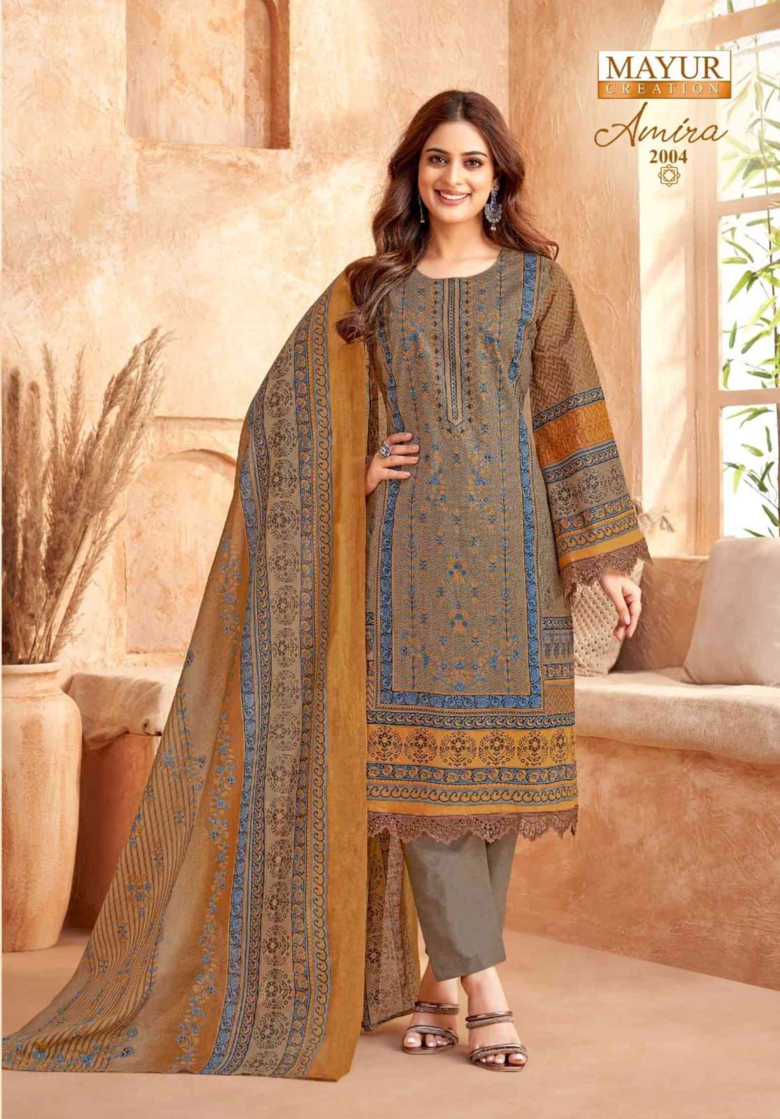 Amira Vol 2 Mayur Creation Karachi Readymade Suits Exporter