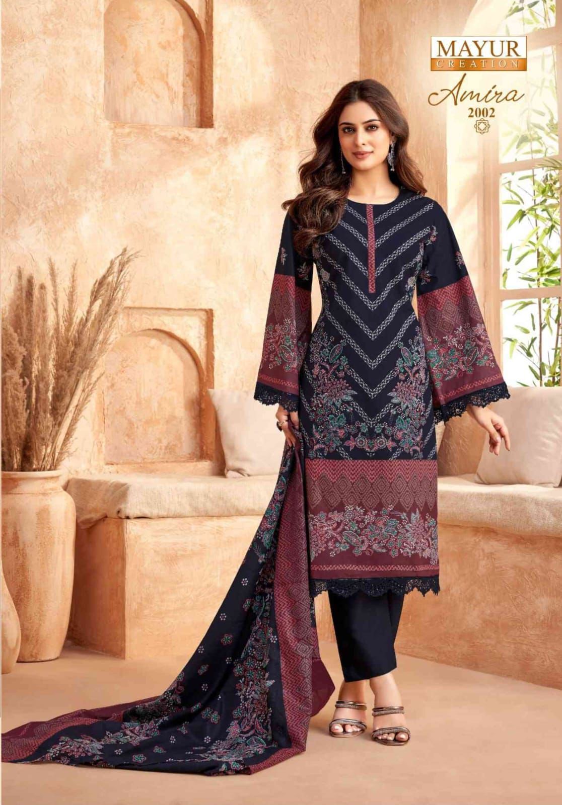 Amira Vol 2 Mayur Creation Karachi Readymade Suits Exporter