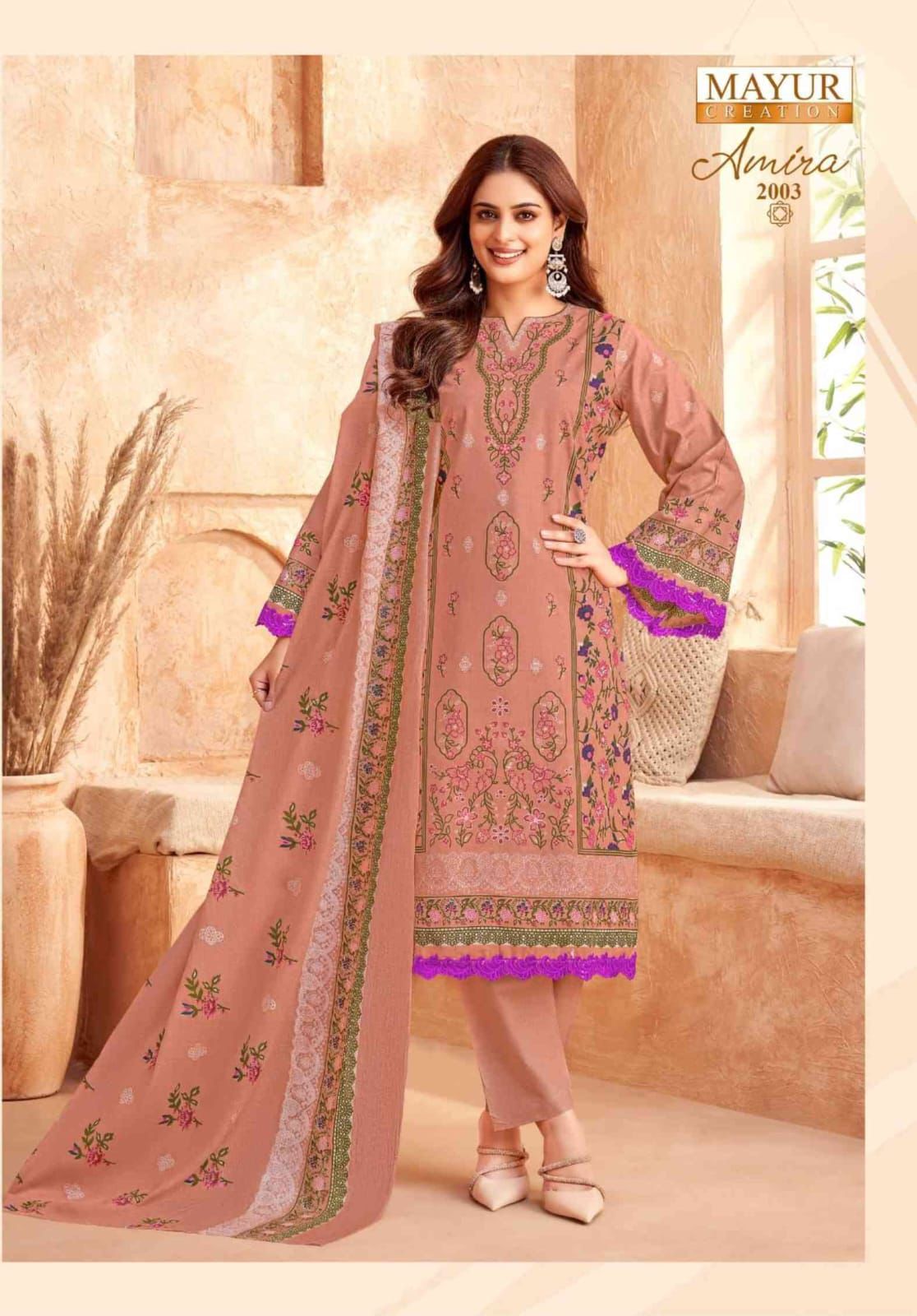 Amira Vol 2 Mayur Creation Karachi Readymade Suits Exporter