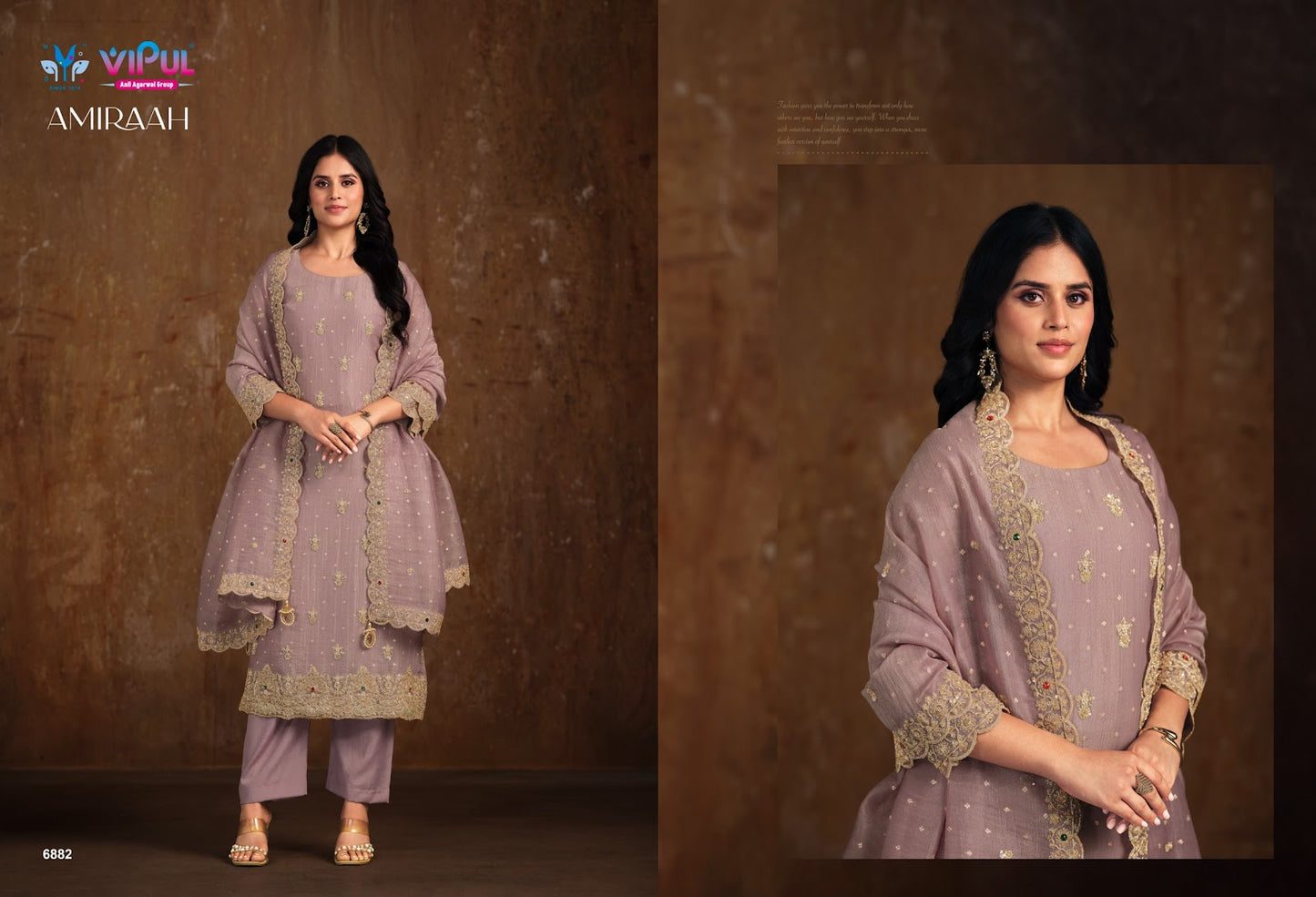 Amiraah Vipul Salsa Pant Style Suits Wholesale