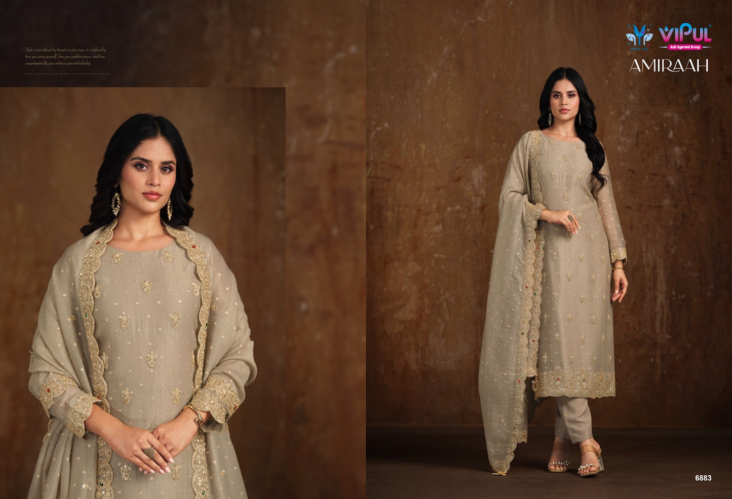 Amiraah Vipul Salsa Pant Style Suits Wholesale