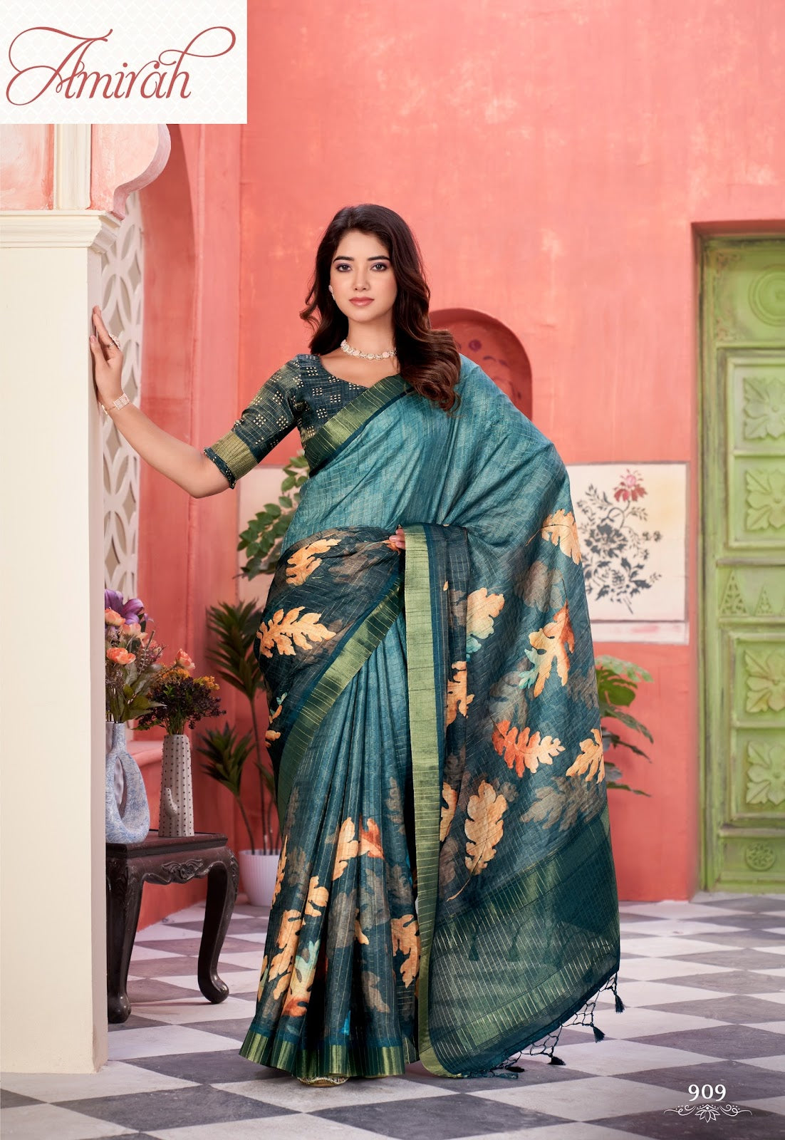 Amirah 901-910 Sasural Soft Silk Sarees Wholesaler India