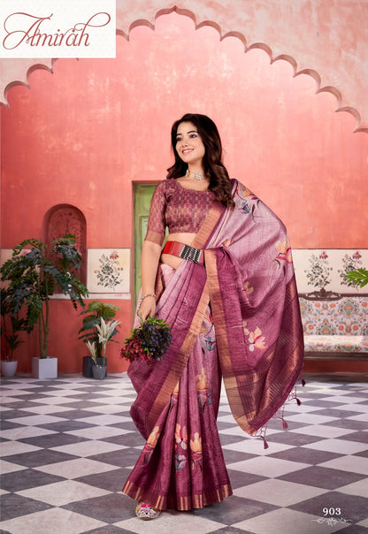 Amirah 901-910 Sasural Soft Silk Sarees Wholesaler India
