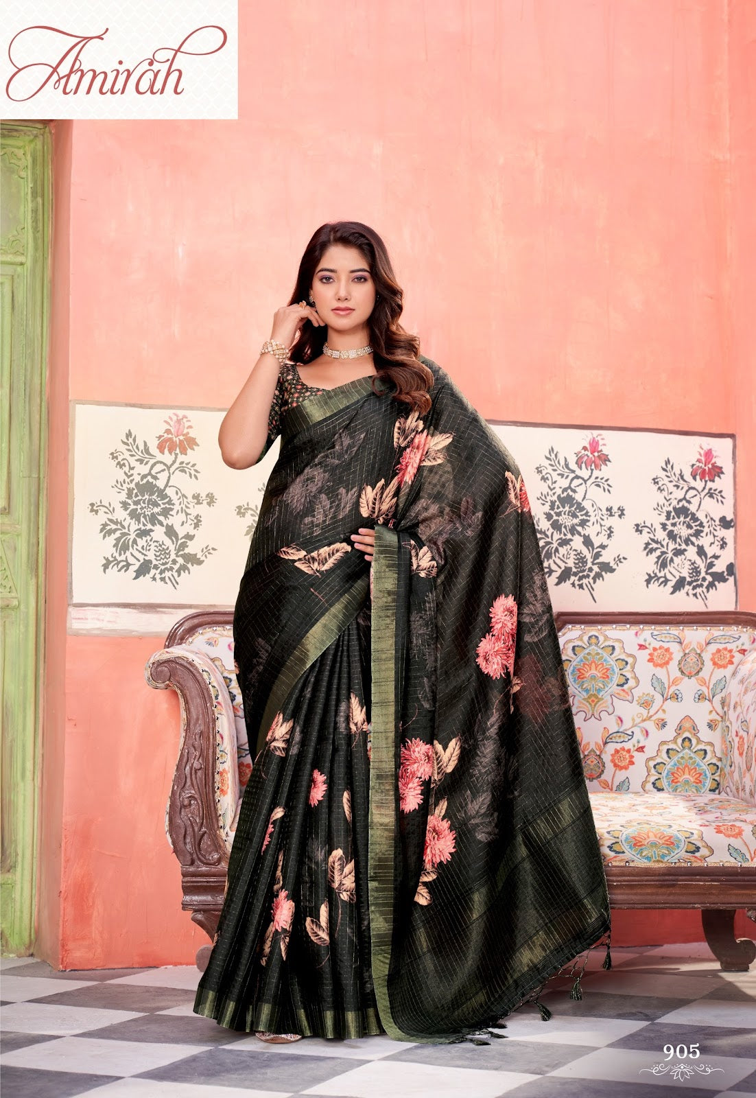 Amirah 901-910 Sasural Soft Silk Sarees Wholesaler India