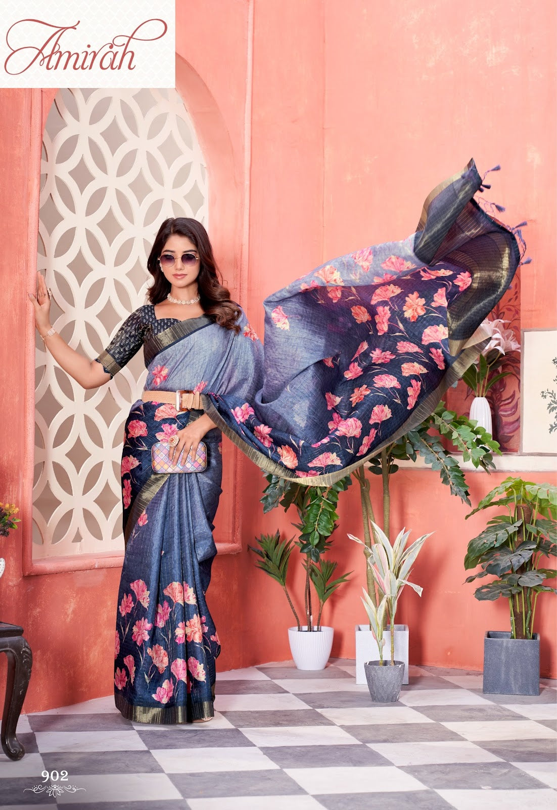 Amirah 901-910 Sasural Soft Silk Sarees Wholesaler India