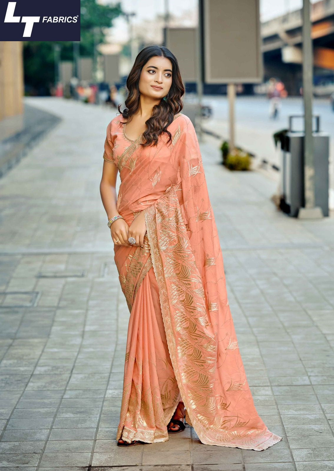 Amisha Vol 1 Lt Fabrics Sarees Supplier India