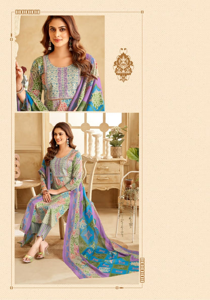 Amishi Vol 1 Mayur Creation Readymade Cotton Pant Suits Wholesale