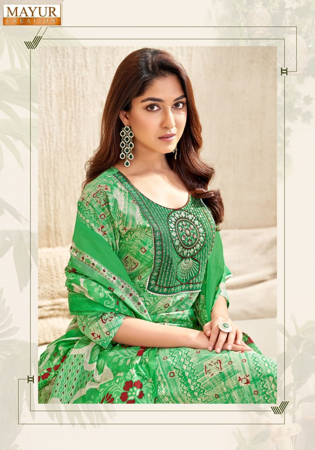 Amishi Vol 2 Mayur Creation Readymade Cotton Pant Suits Exporter