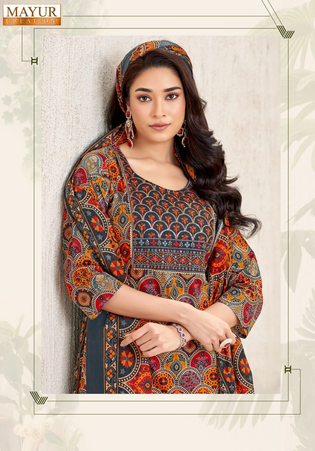 Amishi Vol 2 Mayur Creation Readymade Cotton Pant Suits Exporter