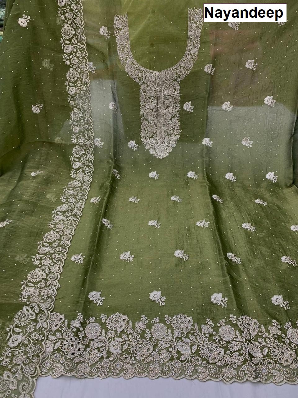 Ammu Nayandeep Silk Salwar Suits Wholesaler