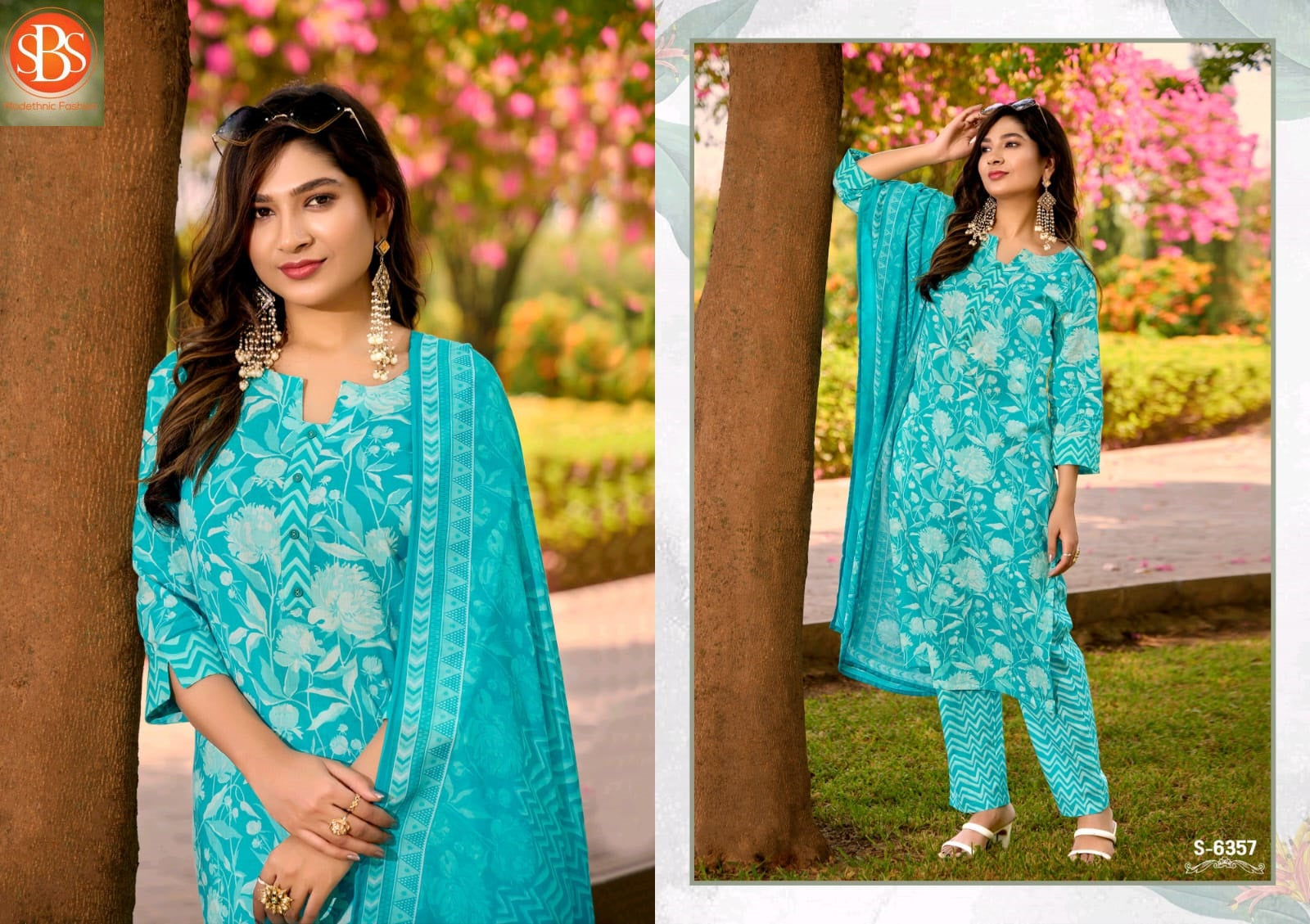 Amodini Sbs Cotton Readymade Pant Style Suits Manufacturer