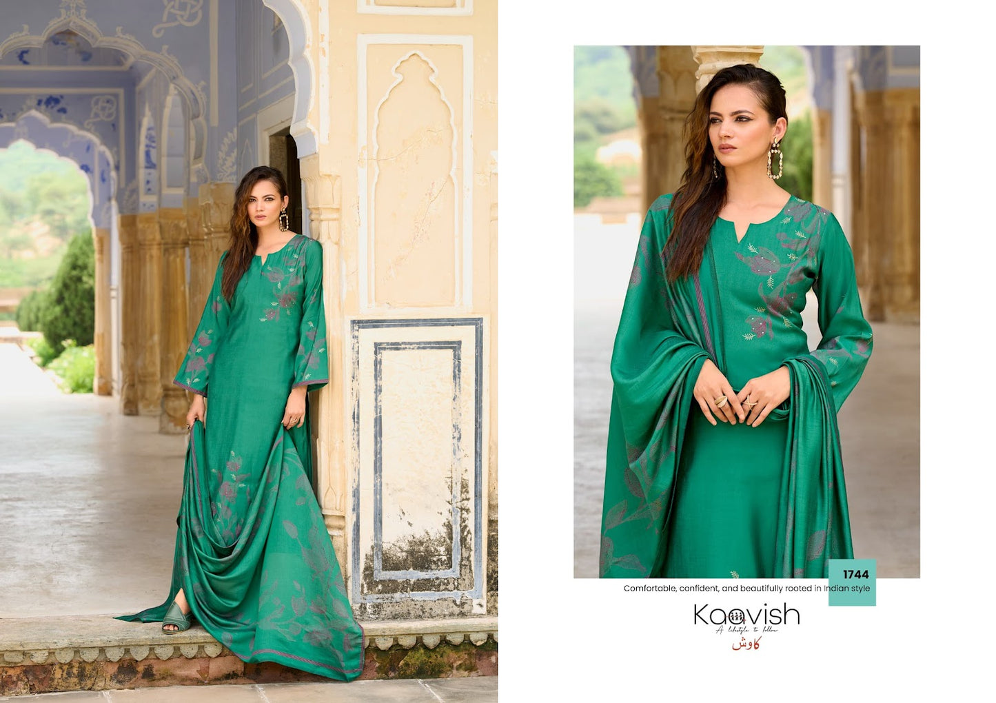 Amor Kaavish Pure Muslin Pant Style Suits Wholesale Price