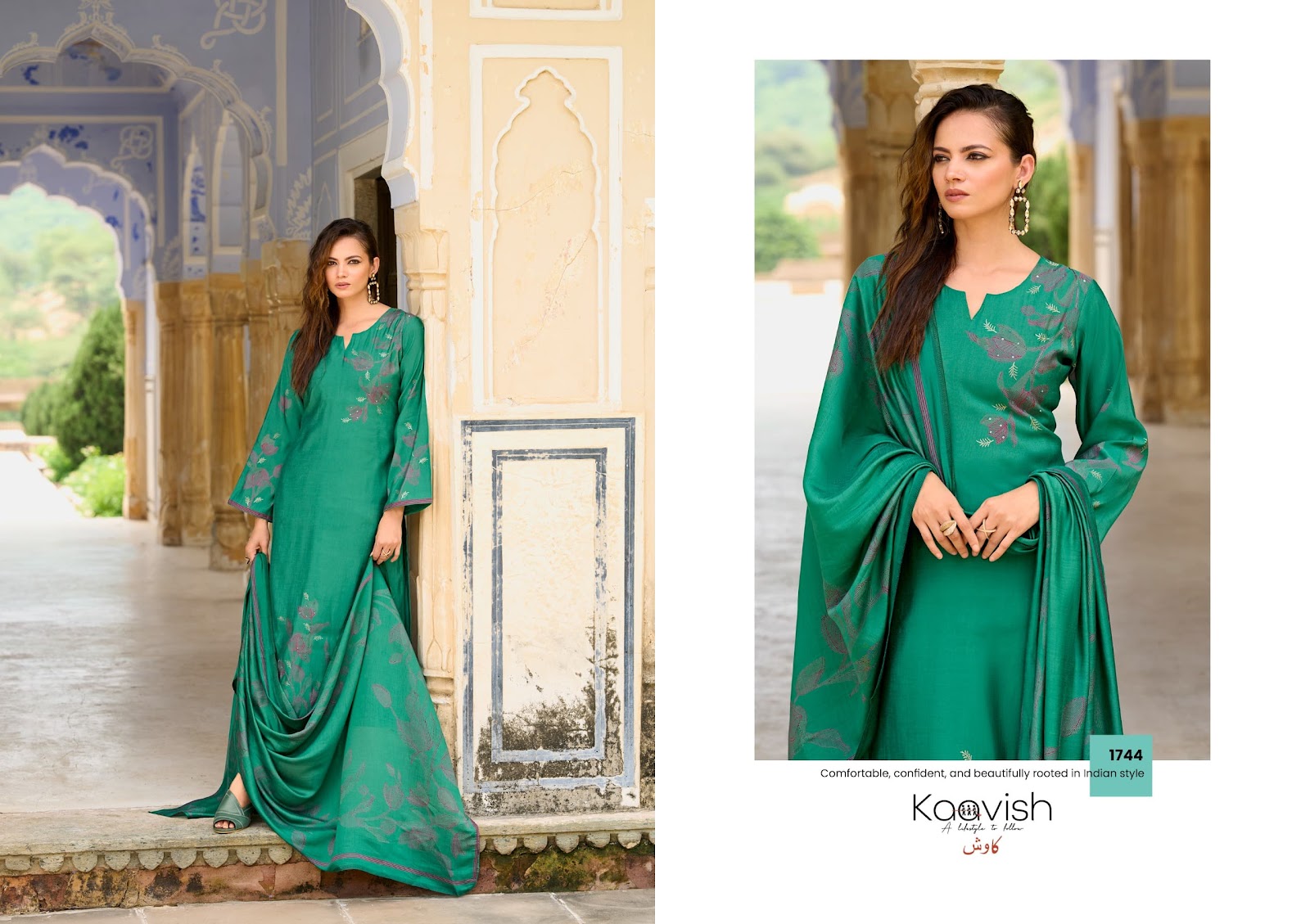 Amor Kaavish Pure Muslin Pant Style Suits Wholesale Price