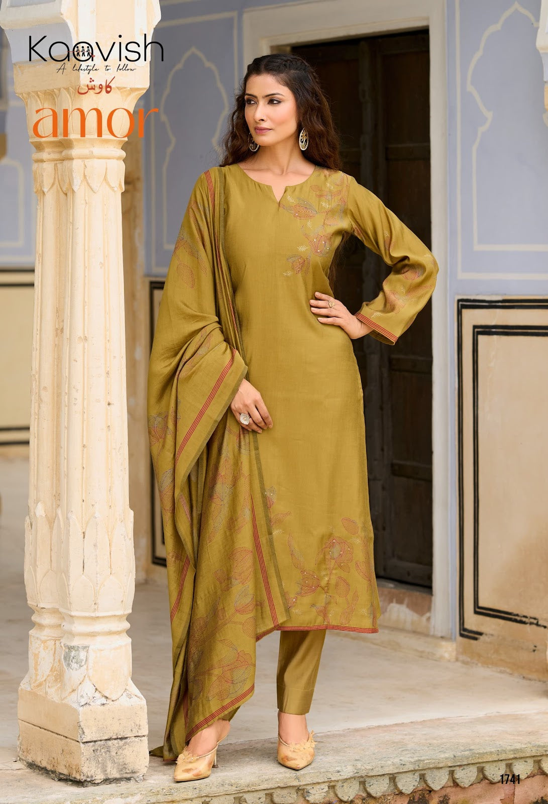 Amor Kaavish Pure Muslin Pant Style Suits Wholesale Price