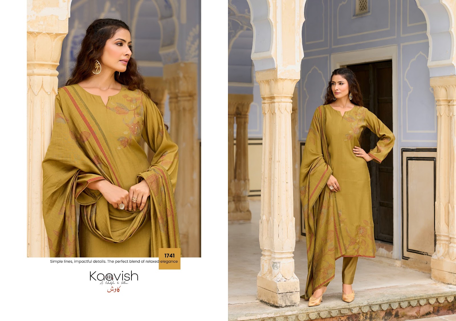 Amor Kaavish Pure Muslin Pant Style Suits Wholesale Price