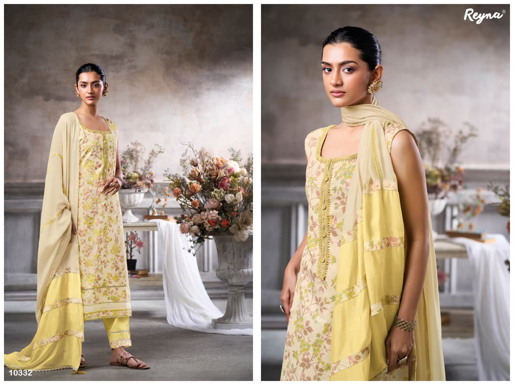 Amora Reyna Cotton Pant Style Suits Wholesale Rate