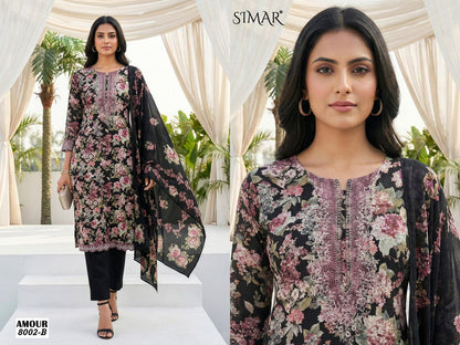 Amour 8002 Simar Masaba Silk Pant Style Suits Manufacturer Ahmedabad