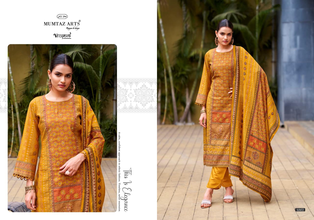 Amour Mumtaz Arts Viscose Modal Karachi Salwar Suits Manufacturer