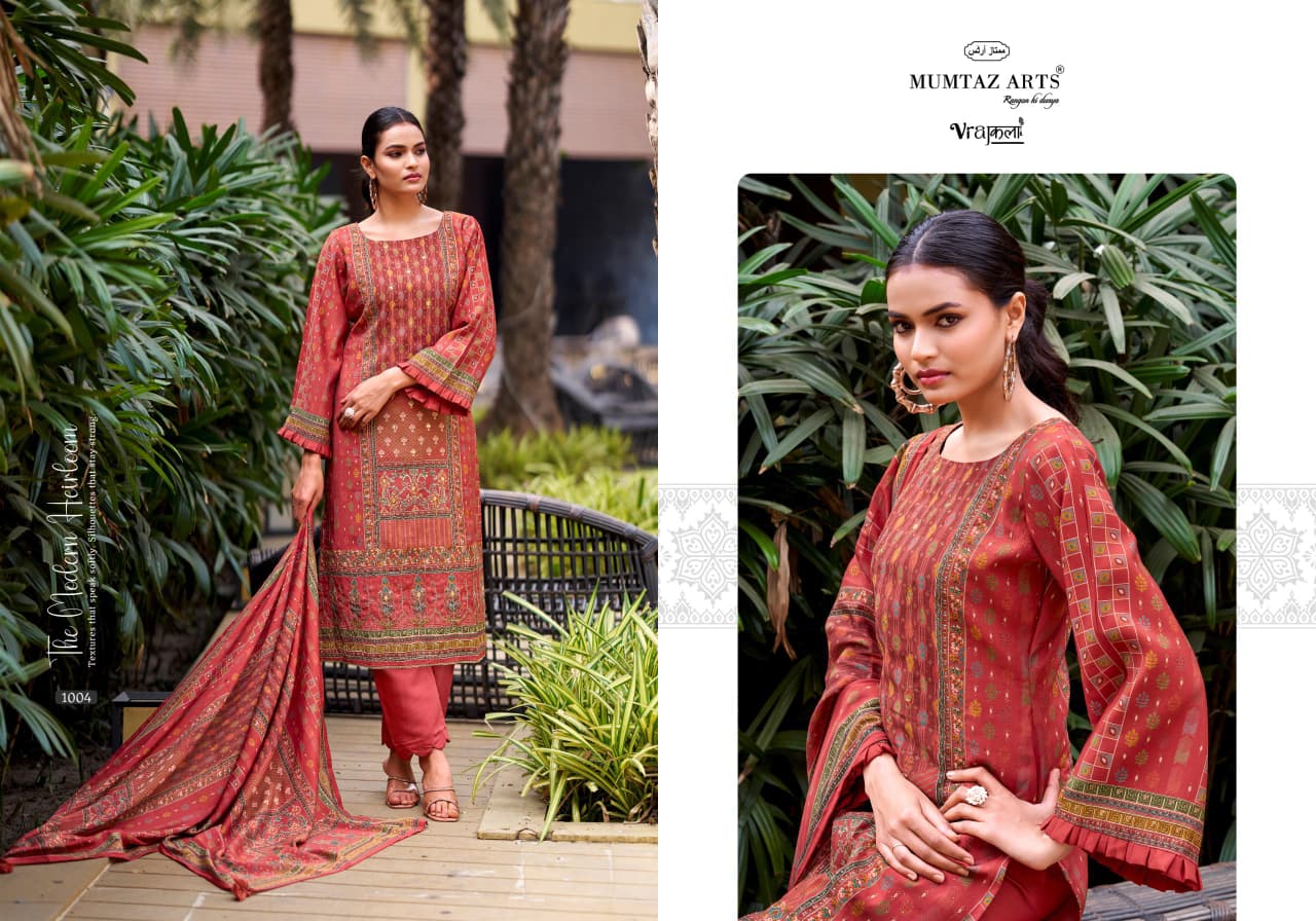 Amour Mumtaz Arts Viscose Modal Karachi Salwar Suits Manufacturer