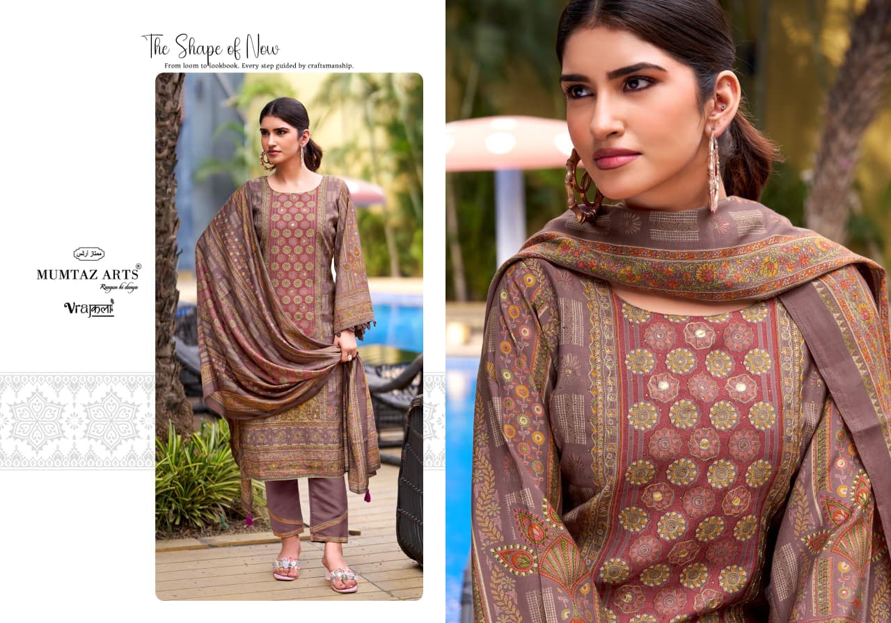 Amour Mumtaz Arts Viscose Modal Karachi Salwar Suits Manufacturer