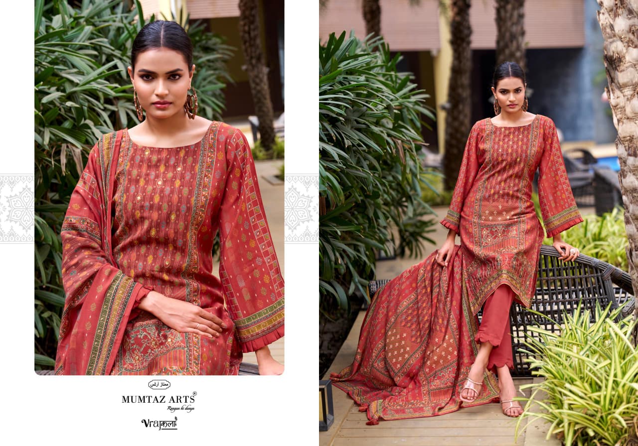Amour Mumtaz Arts Viscose Modal Karachi Salwar Suits Manufacturer
