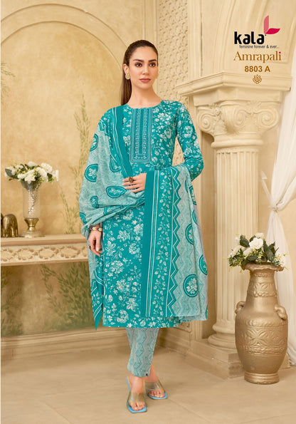 Amrapali Vol 2 Kala Readymade Cotton Pant Suits Manufacturer India