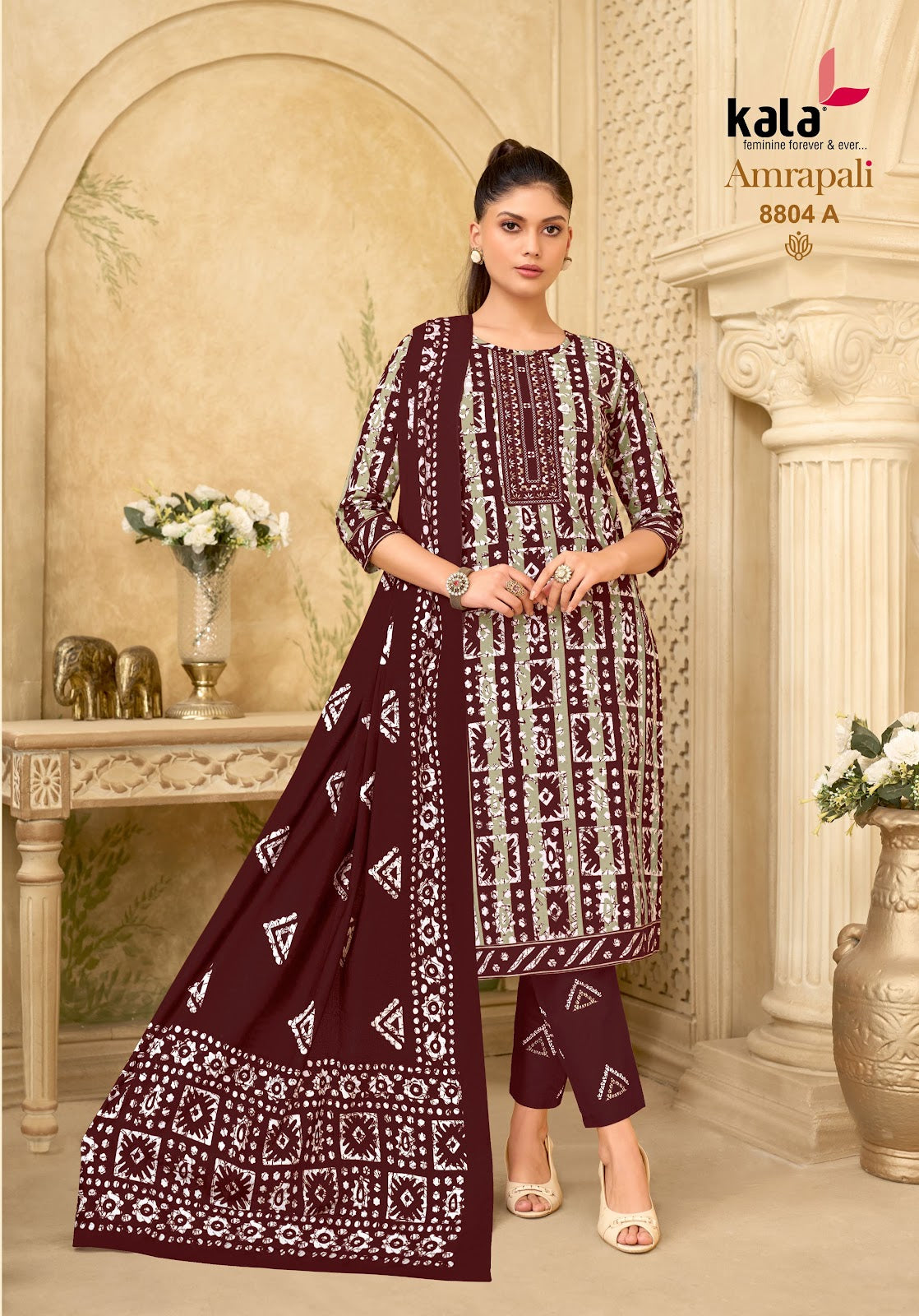 Amrapali Vol 2 Kala Readymade Cotton Pant Suits Manufacturer India