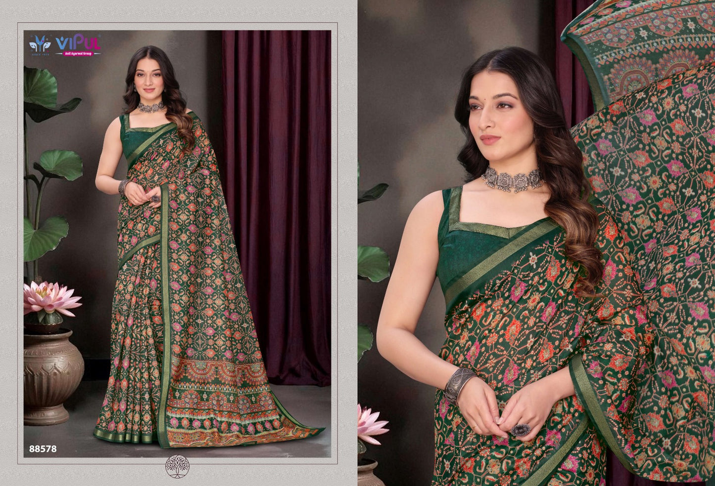 Amrapali Vol 2 Vipul Sarees Exporter India